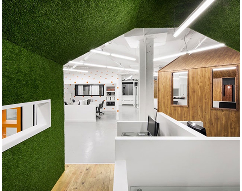 濟南英語教育培訓機構辦公室裝修設計